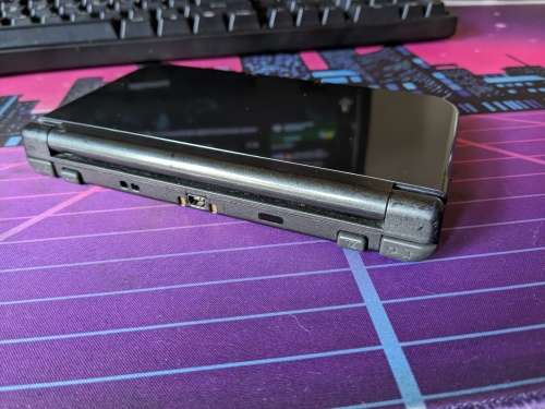 New Nintendo 3DS XL/LL Metallic Black Top IPS