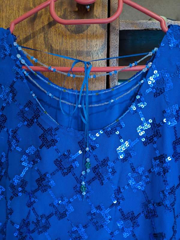 Handmade Blue Punjabi