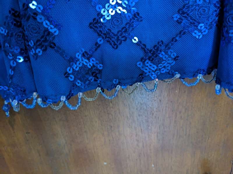 Handmade Blue Punjabi