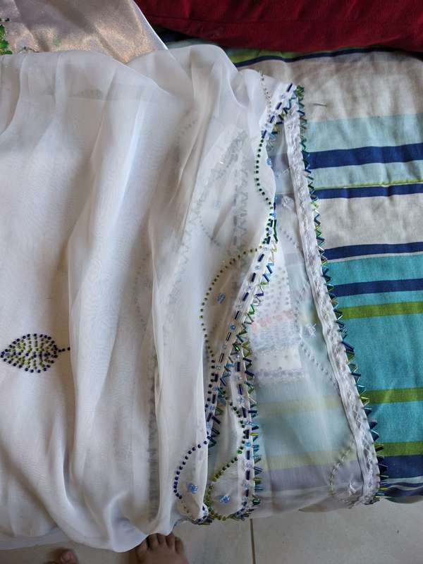 Handmade Blue Punjabi