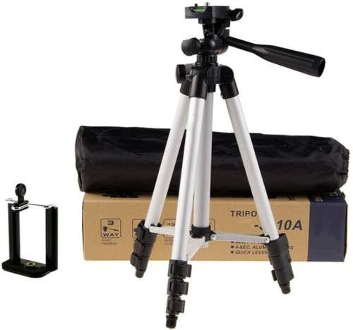 Tripod 3110 Light Weight Portable Aluminium - Silver