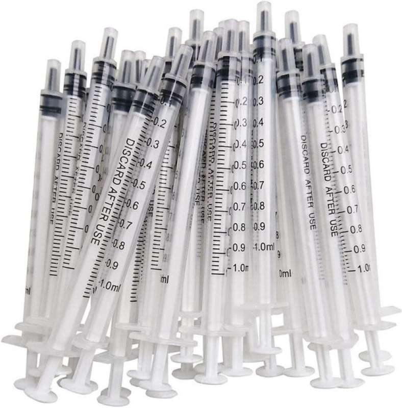 1ml Luer Slip Disposable Syringe - Box of 100