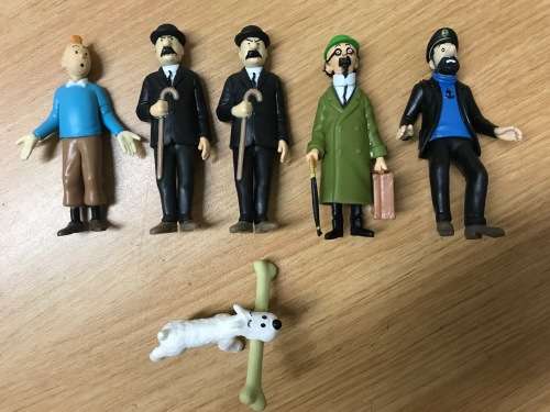 Tintin figurine set
