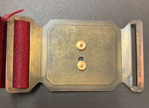 SADF 1 Parachute stable belt