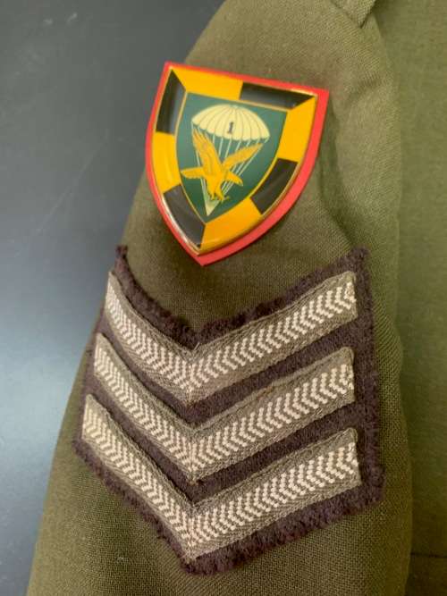 SADF 1 parachute paratrooper tunic