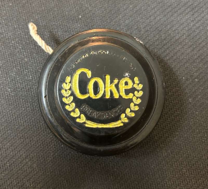 Russell Coca Cola Breakdancer yoyo