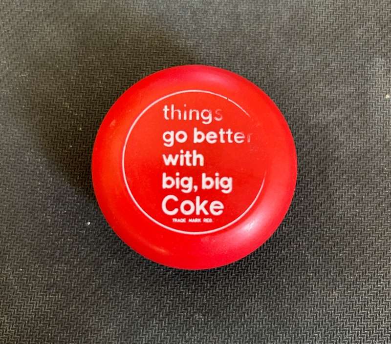 Coca Cola Russell Beginner yoyo from 1966