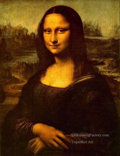 Mona Lisa by Leonardo da Vinci canvas art print