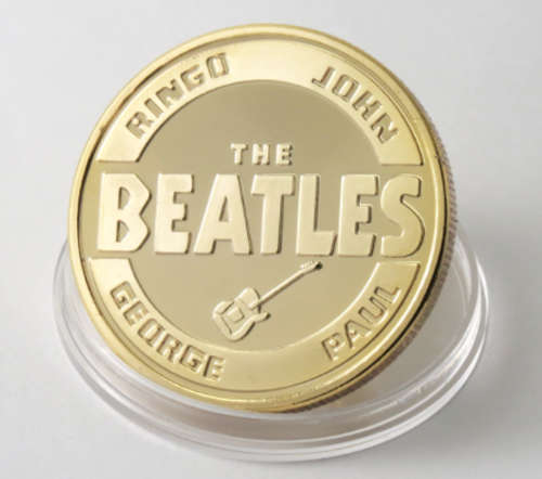 27x Assorted Beatles, Queen & Rolling Stones Coins.