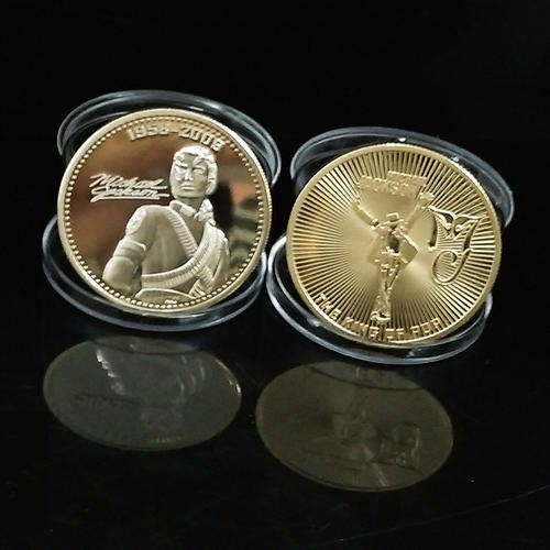 {ON SALE} LAST 12x Michael Jackson Commemorative Coins. FREE SHIPPING!