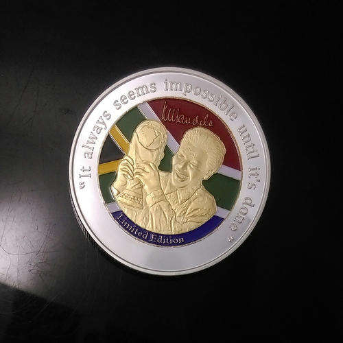 NEW LTD EDITION NELSON MANDELA COIN - PRE RELEASE - 500 ONLY!! See new Images