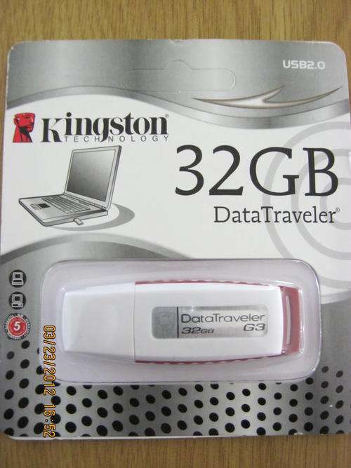 NEW KINGSTON 32 GIG DATA TRAVELER G3 USB 2.0,FREE SHIPPING !!