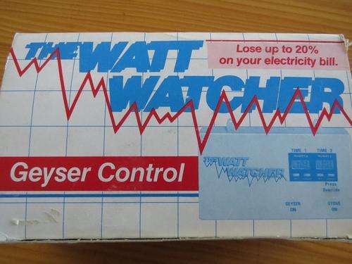 The Watt Watcher Geyser Control...SAVE THOUSANDS ON ELECTRICITY!