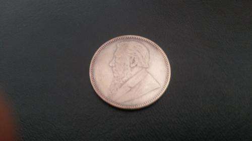 Rare Key Date 1895 Zar Shilling stunning details!!
