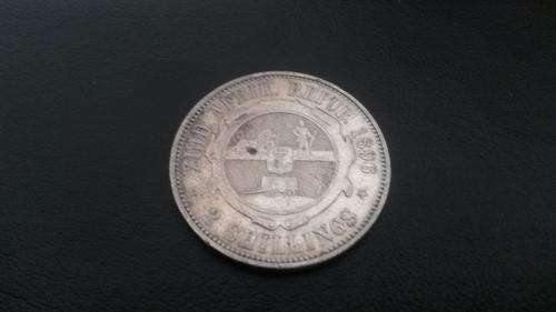 Stunning Zar 1896 Florin Nice details!