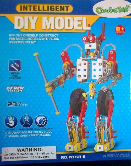 DIY 237 pcs building robot
