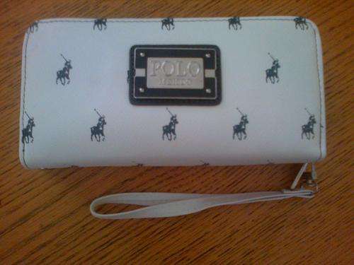 polo purse ***white***