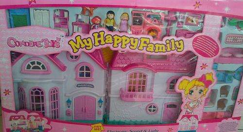 HUDGE kids/ girls doll house inc furniture and accessories
