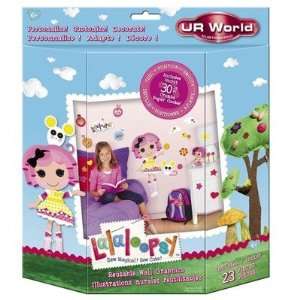 lala loopsy stick and peel wall decor and playing ***origional brand***