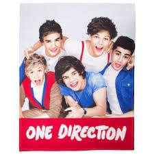 one direction winter package guitare cushion + blanket  **** awesome ***