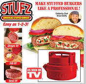 stufz burger maker as seen on tv ***12 on auction ***