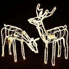 rope light deer
