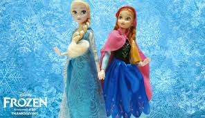 frozen doll Queen elsa and anna (45 cm dolls)