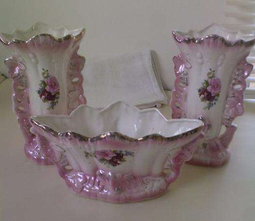 THREE LOVELY VASES
