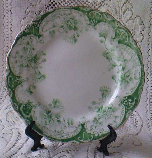 VERY RARE : E ASBURY & CO "RHODESIA" SIDEPLATE, pre-1925!