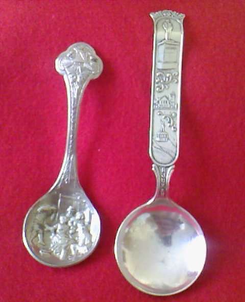 2 UNUSUAL SPOONS - 1 RJUKAN, 1 DUTCH