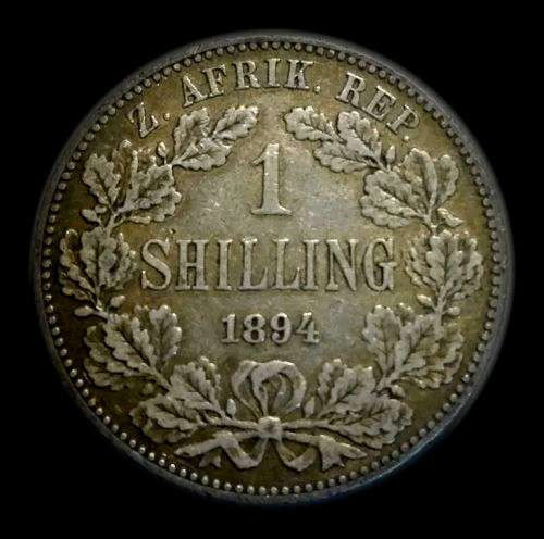 1894 ZAR Kruger Silver Shilling (1s)