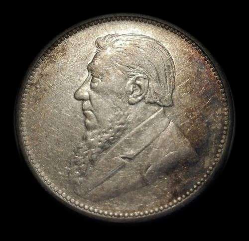 1896 ZAR Kruger Silver Florin (Two Shillings) (2S)