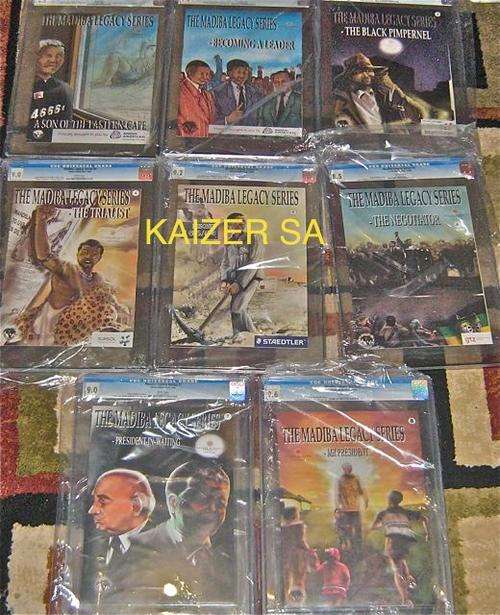 * gbisop* CGC GRADED COMIC SET- MADIBA LEGACY SERIES - FOR user gbishop