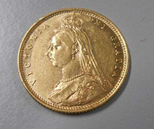 1892 Great Britain Half Sovereign