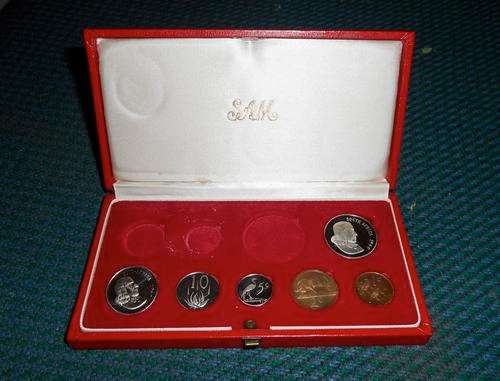 1969 Incomplete Proof Set in RED Long proof box *No Gold,No Rand* #$*CrazyWednesday*$#
