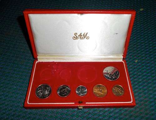 1967 Incomplete Proof Set in RED Long proof box *No Gold,No Rand* #$*CrazyWednesday*$#