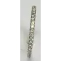 18ct White gold eternity diamond ring