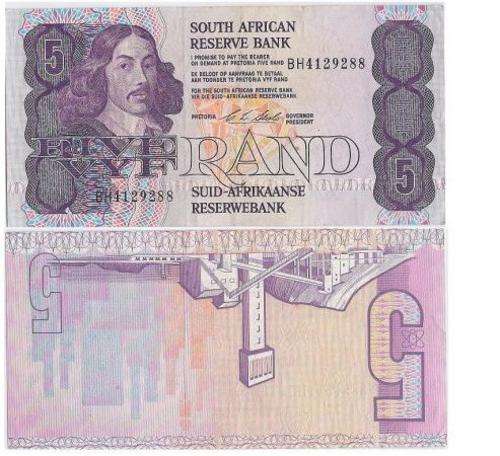 C.L Stals SOUTH AFRICAN R5 BANK NOTES