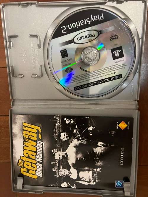 PlayStation 2 Game - The Getaway Black Monday - Platinum - CIB