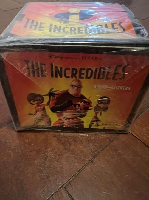 The Incredibles Box 50 Packets Stickers Disney Panini - Sealed