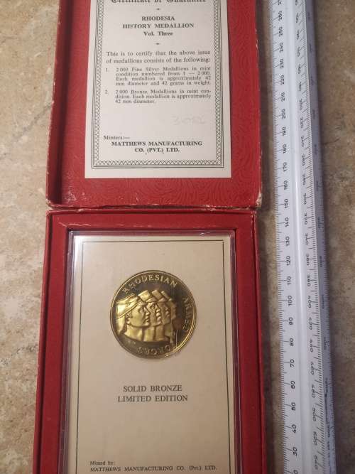 Rhodesian history medal volume 3