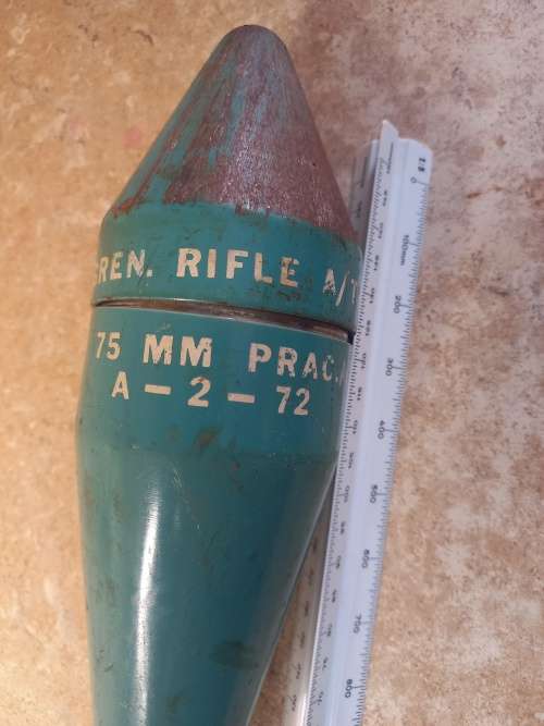 Practice mortar shell 75mm