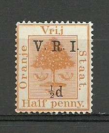 VARIETY - ORANGE FREE STATE  V.R.I. - RAISED DOT MM