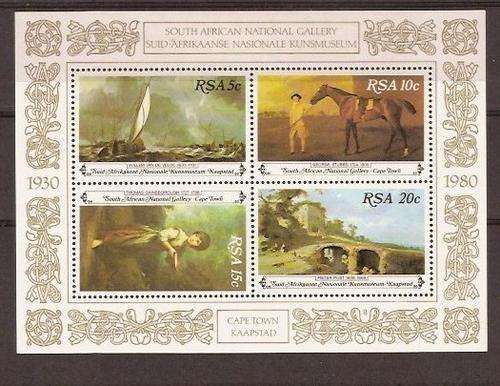 RSA MINI SHEET MNH