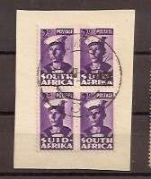 UNION STAMPS USED ON PAPER
