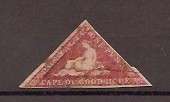 CAPE OF GOOD HOPE ONE PENNY STAMP USED