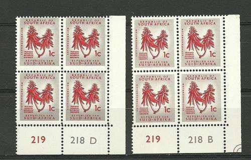 RSA BLOCK B AND D MNH
