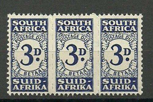 RSA POSTAGE  DUE 3D CAT VALUE R600.00 MNH