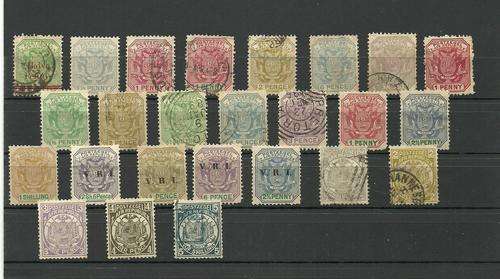 TRANSVAAL MIX STAMPS USED