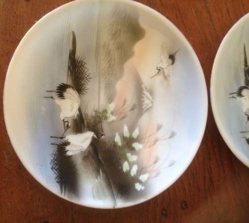 Chinese Tea Set - 5 trios plus sugar basin with lid